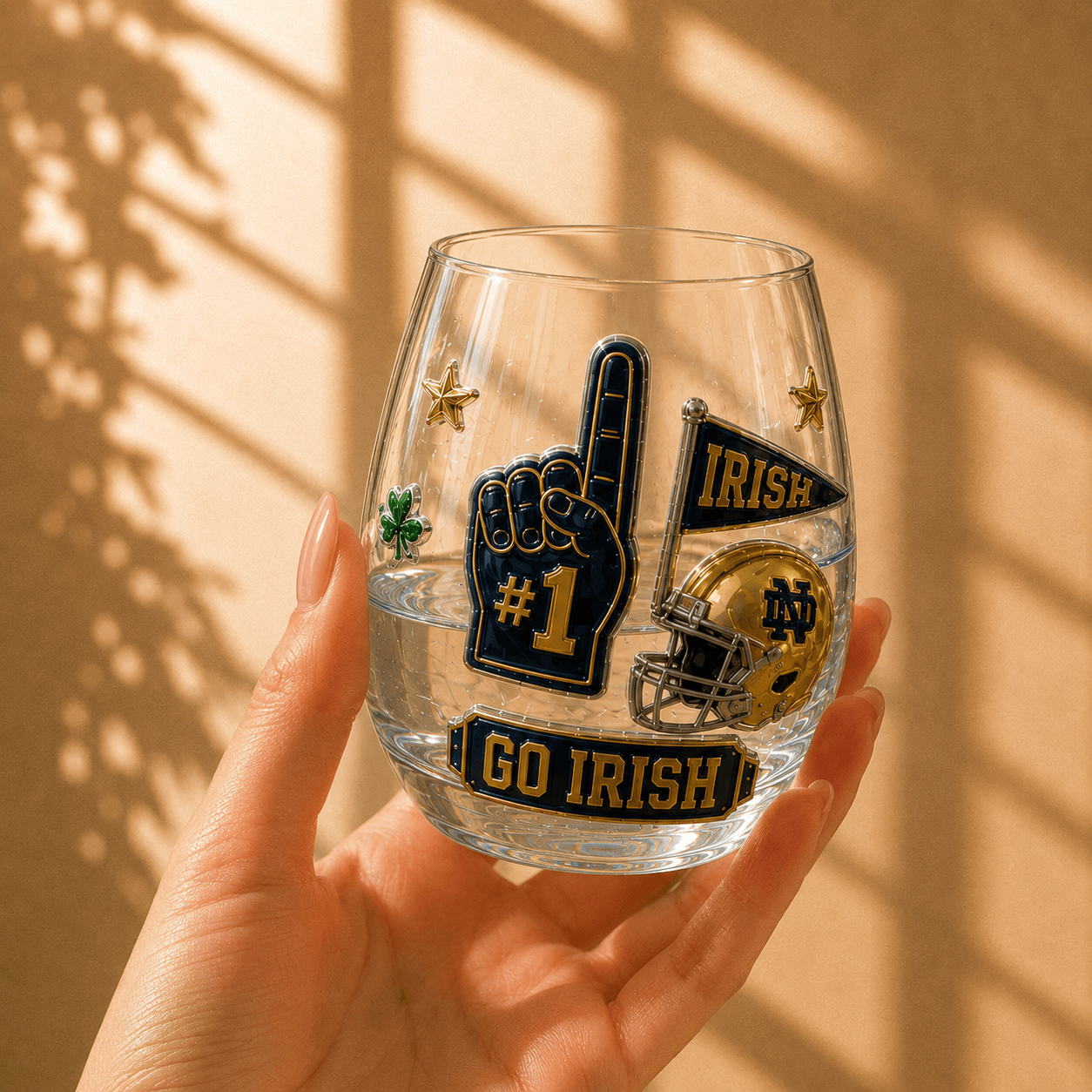 NODFI Stemless Glass Cup Set TMH