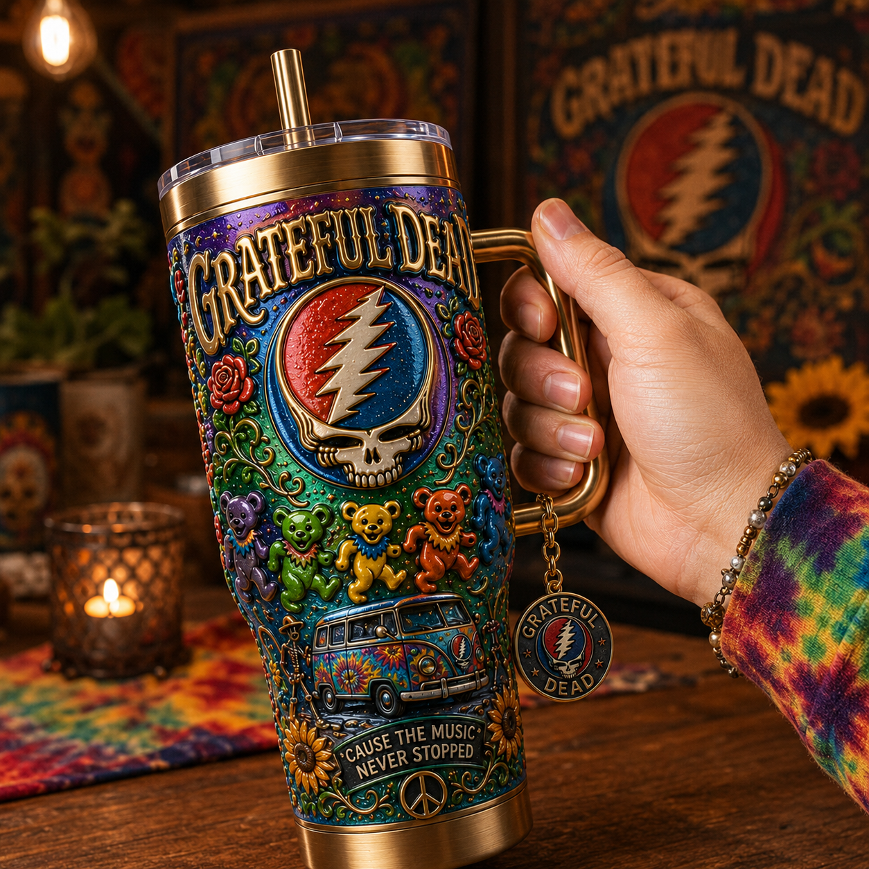 GRFD 40oz Tumbler With Handle TTNL