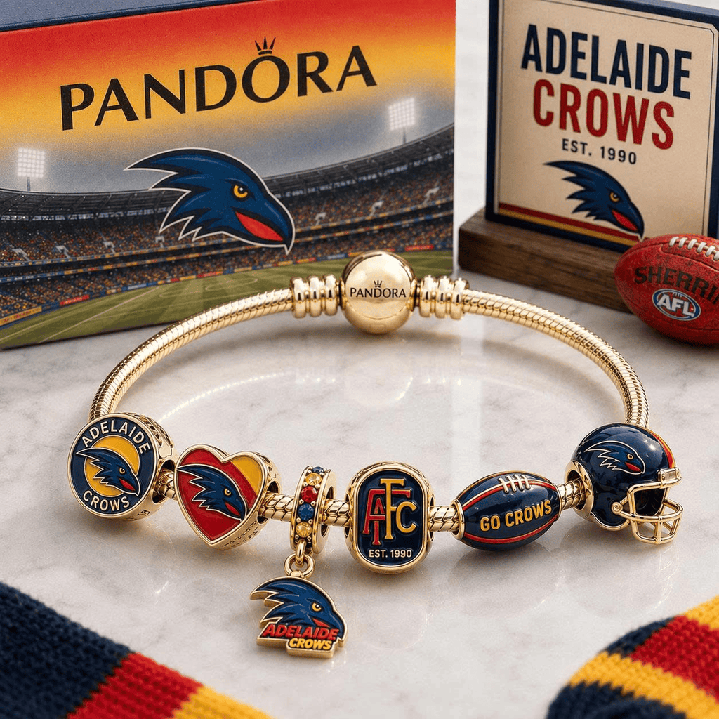 ADLC Gold Charm Bracelet Set VTH