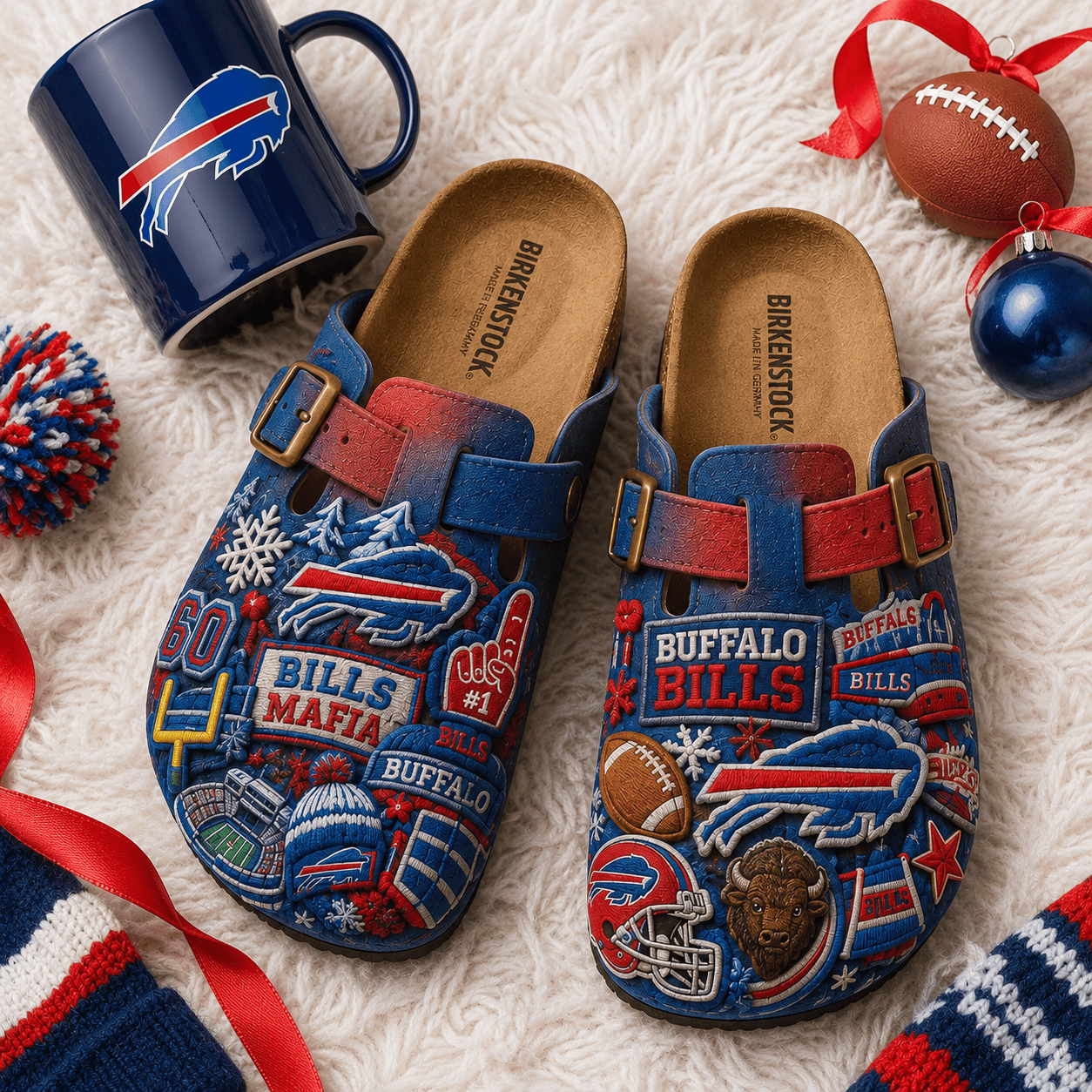 PREMIUM BFBL MINK SUEDE CLOGS TTNL
